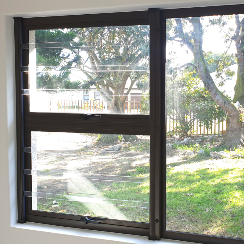 Armed Bars — Active Protection Clearview burglar bar installation
